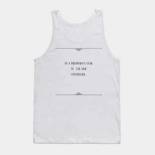 To a prosperous happy new year Quote Tank Top